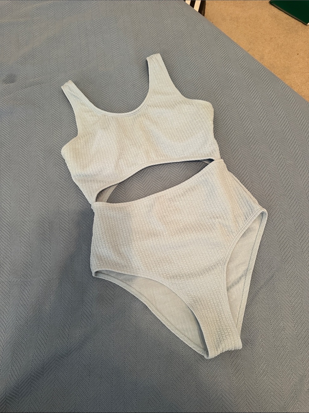 Amazon Teen One-Piece Swimsuit in Light Blue